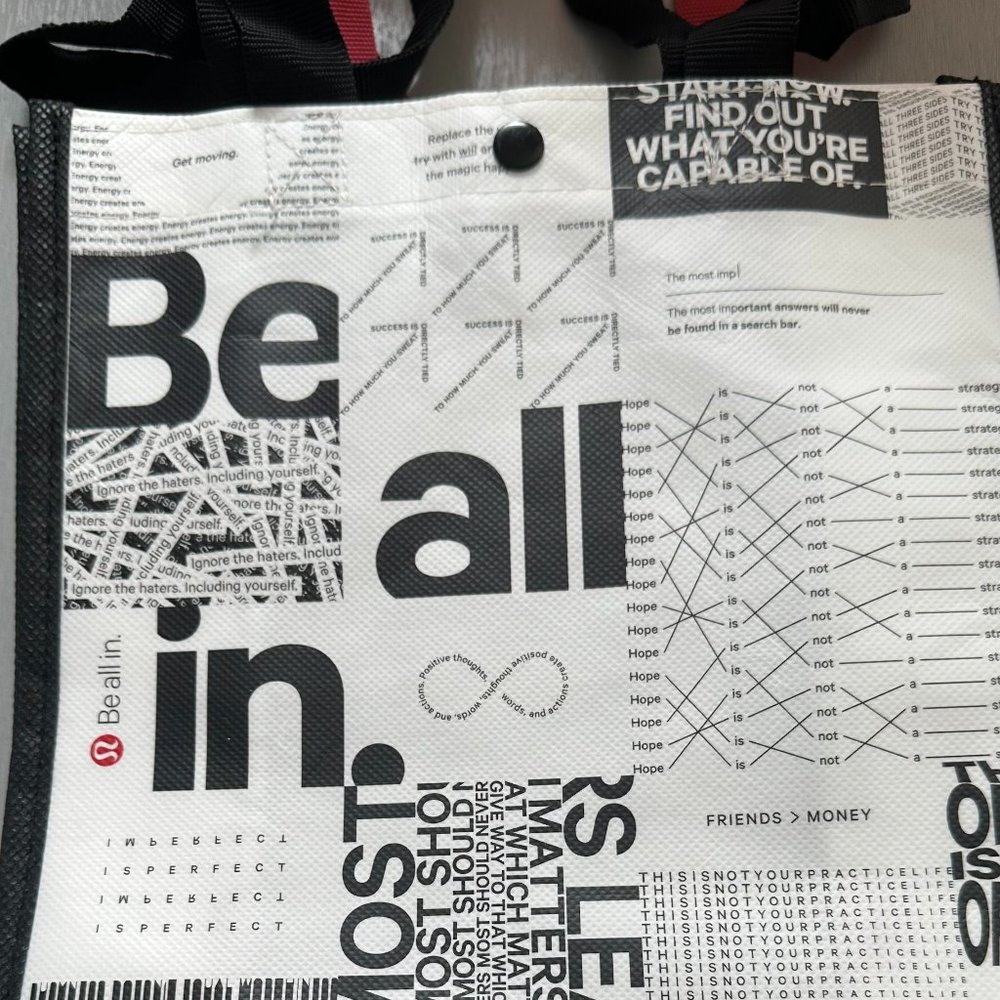 Lululemon Reusable Bag Small